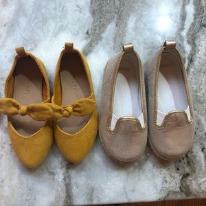 Size 7 bundle of toddler girl shoes